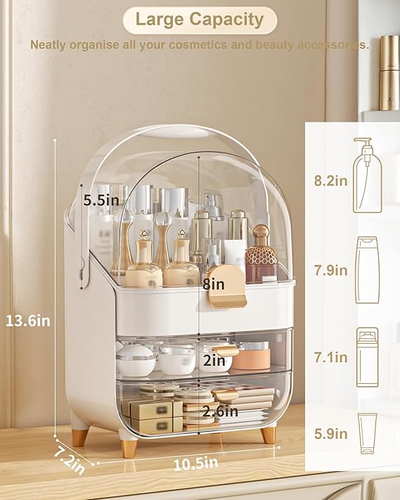 Anylady Makeup Organizer Countertop