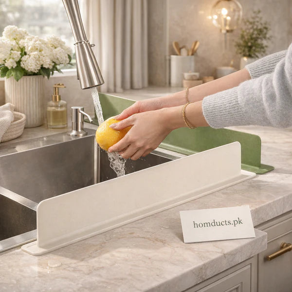 Luxury Suction Sink Water Blocking Plate
