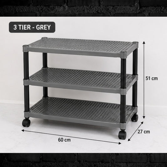 Shoe Rack Lightweight Multipurpose Plastic Organizer