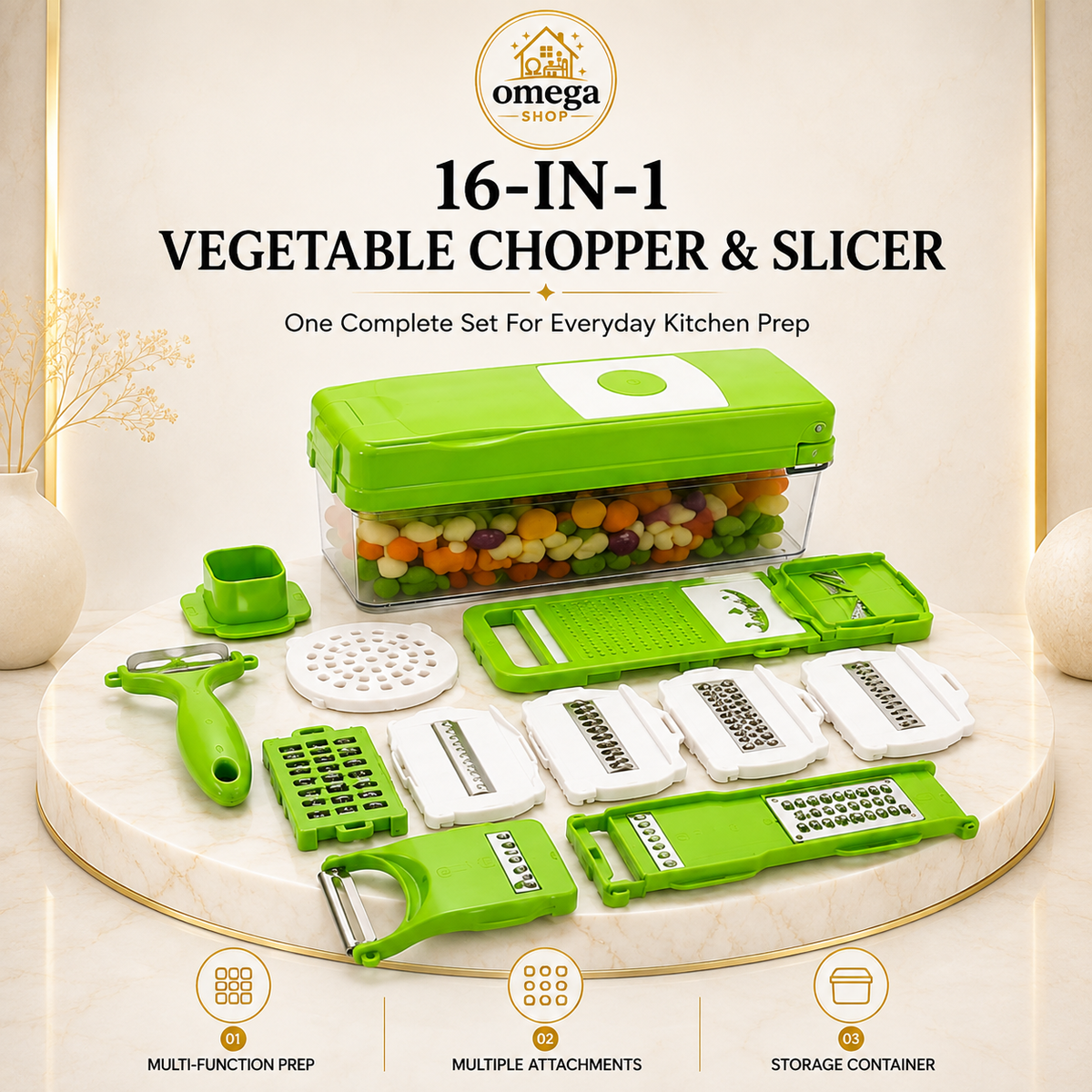 Nicer Dicer Plus Chopping & Slicing Set