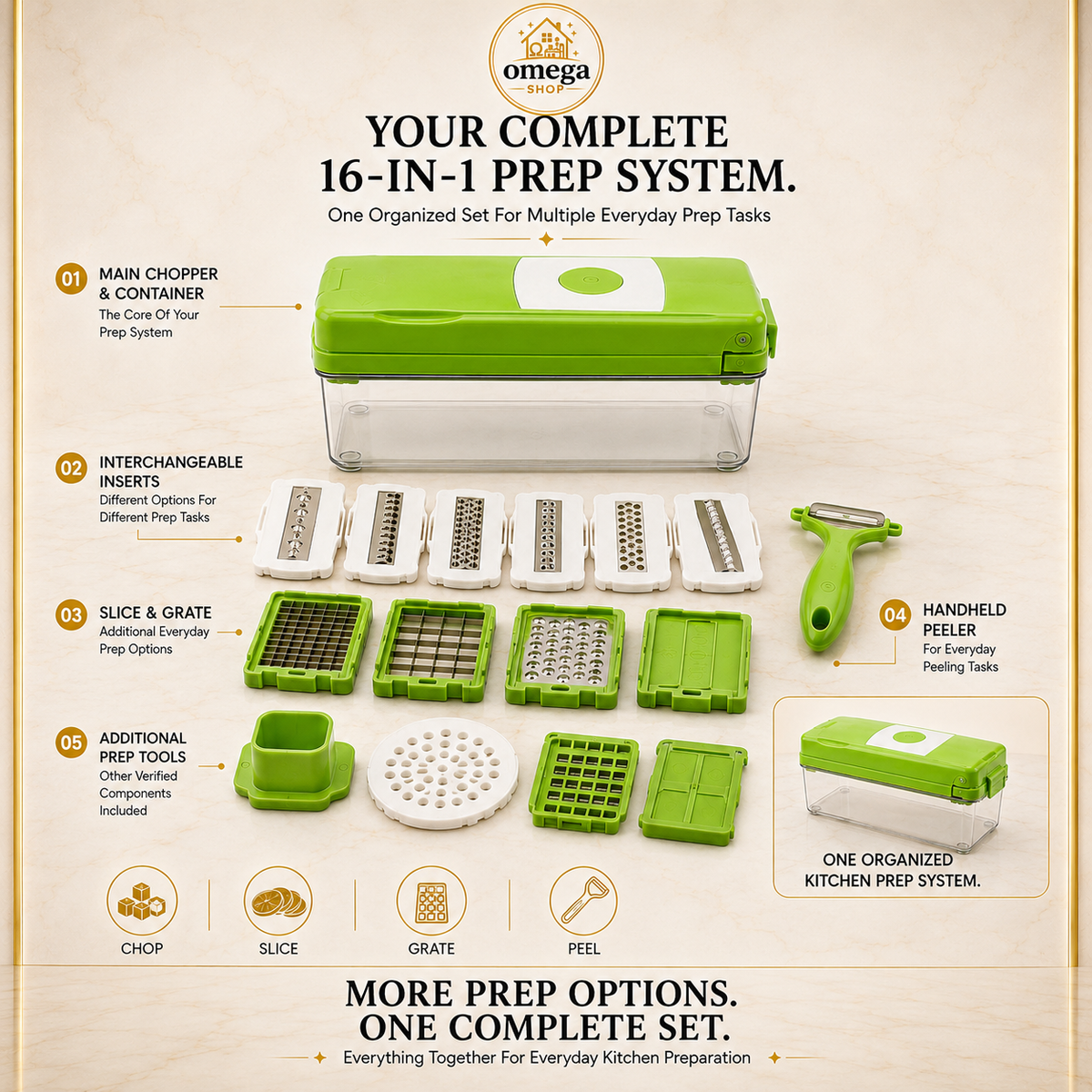 Nicer Dicer Plus Chopping & Slicing Set