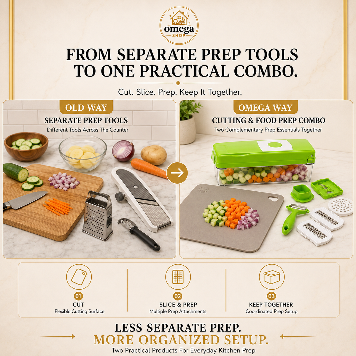 Nicer Dicer Plus Chopping & Slicing Set