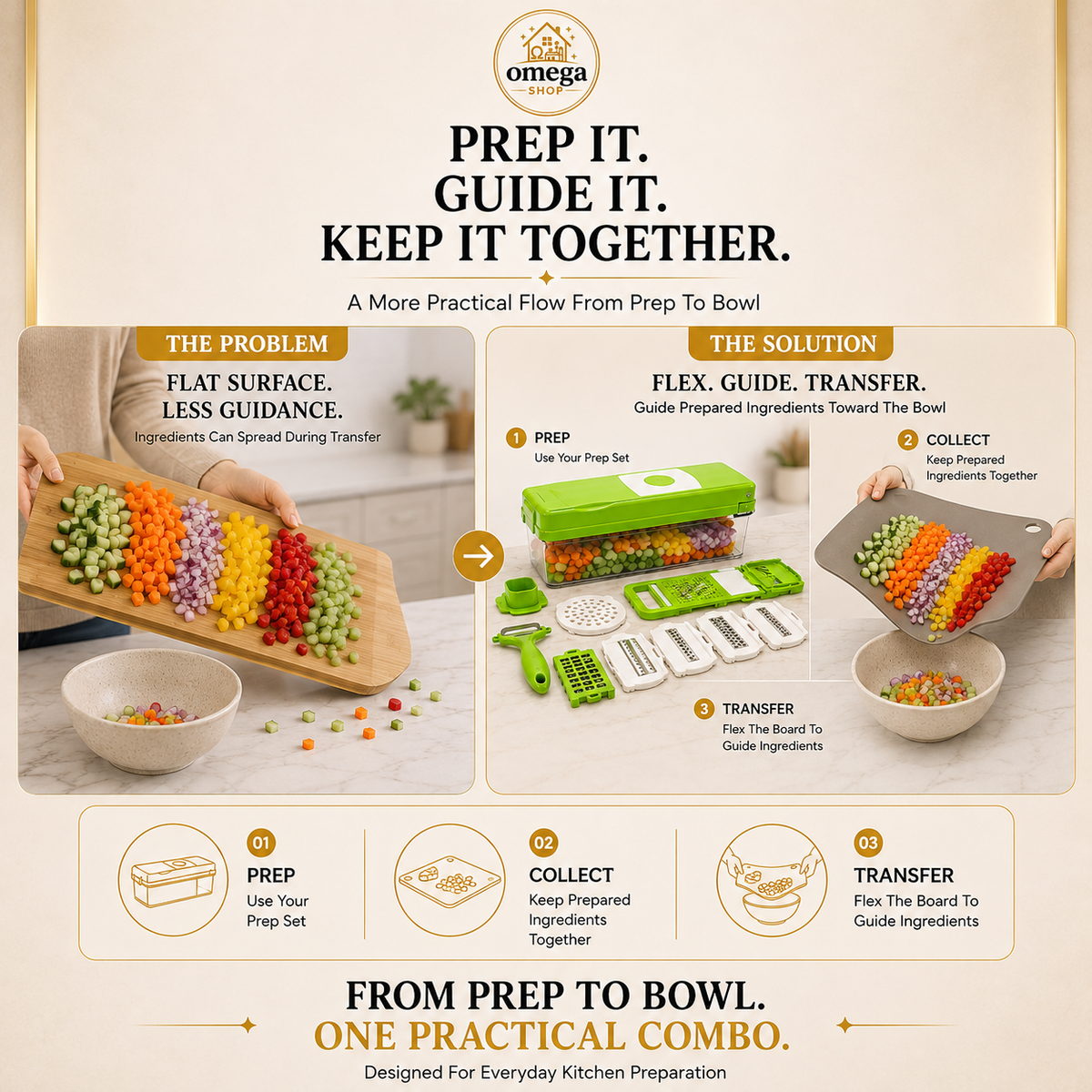 Nicer Dicer Plus Chopping & Slicing Set