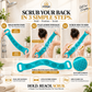 Silicone Back Scrubber for Shower