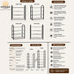 An infographic product presentation of the Omega Shop 3-Tier Shoe Rack, showing front, side, and back views, along with specifications, size options, top features, and a 'Why Choose Us?' section on a clean white background.