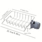 Stainless Steel Faucet Drying Rack – Kitchen Sink Organizer