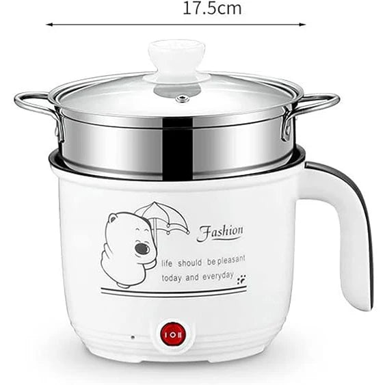 (Free Delivery) Portable Multifunctional Non-Stick Electric Pot