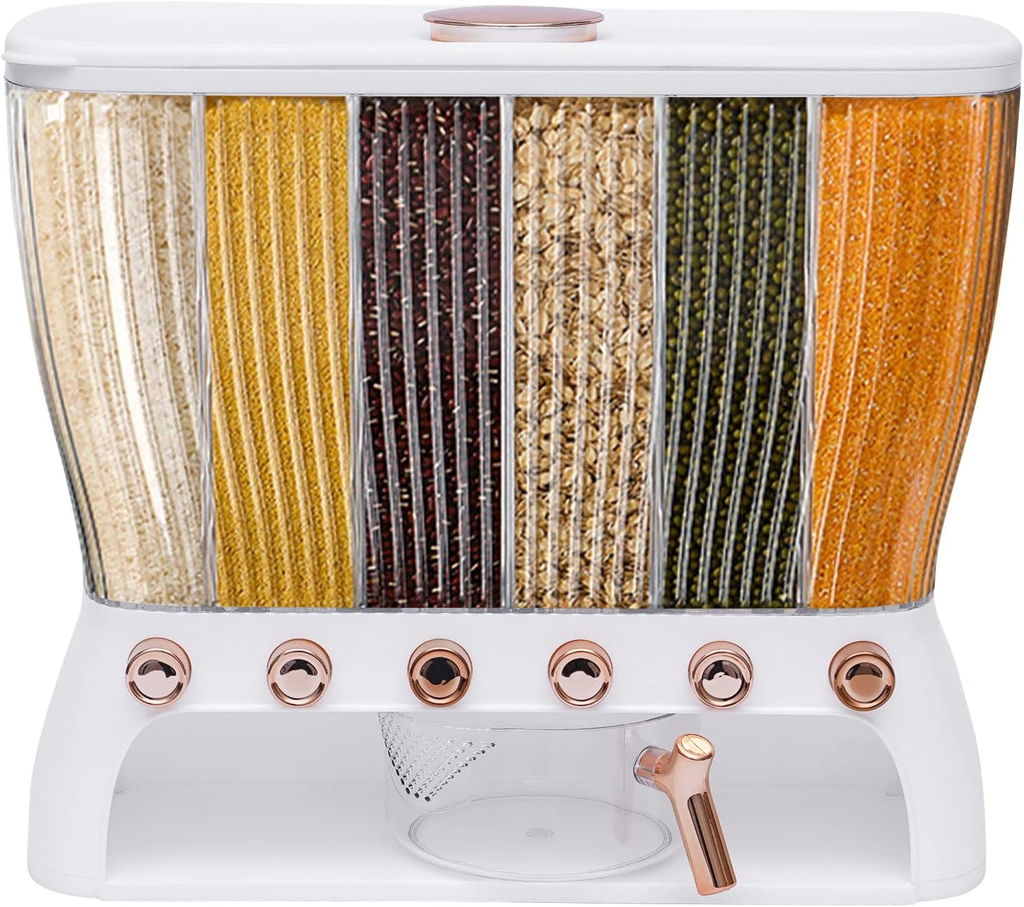 6-Compartment Cereal Dispenser