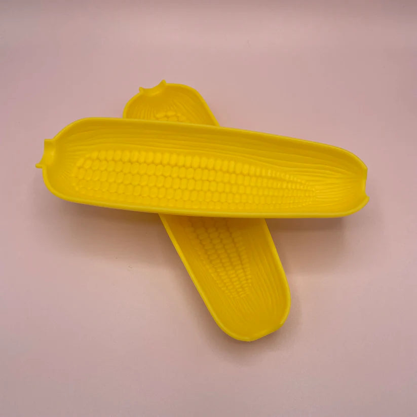 Corn-Shaped Melamine Serving Tray