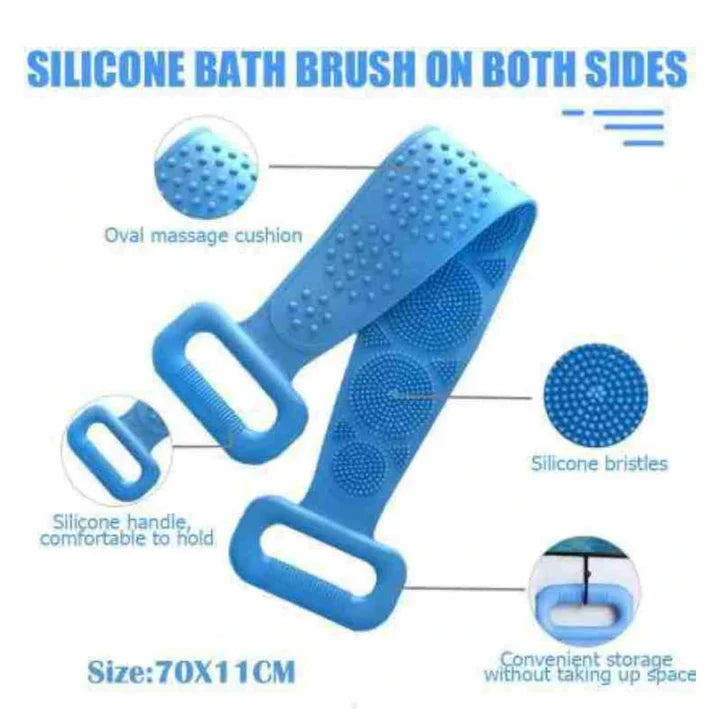 Silicone Back Scrubber for Shower