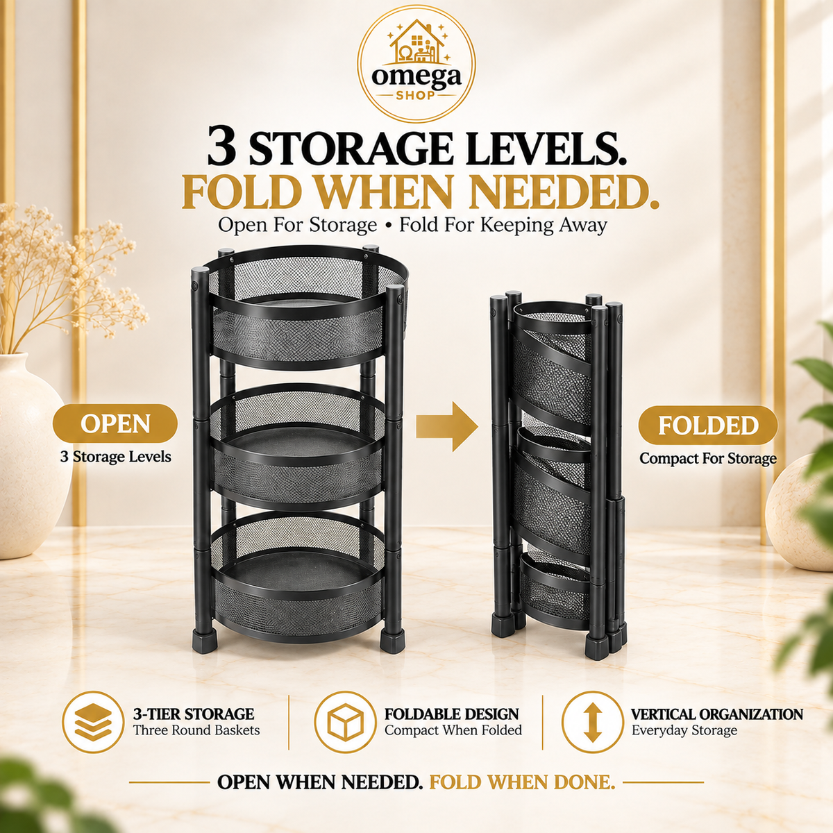 compact veg stortage