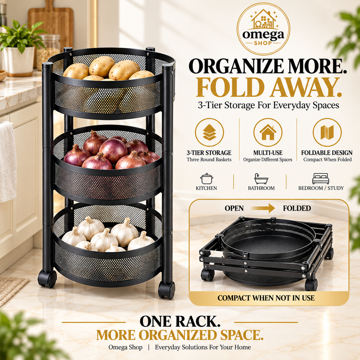 compact veg stortage