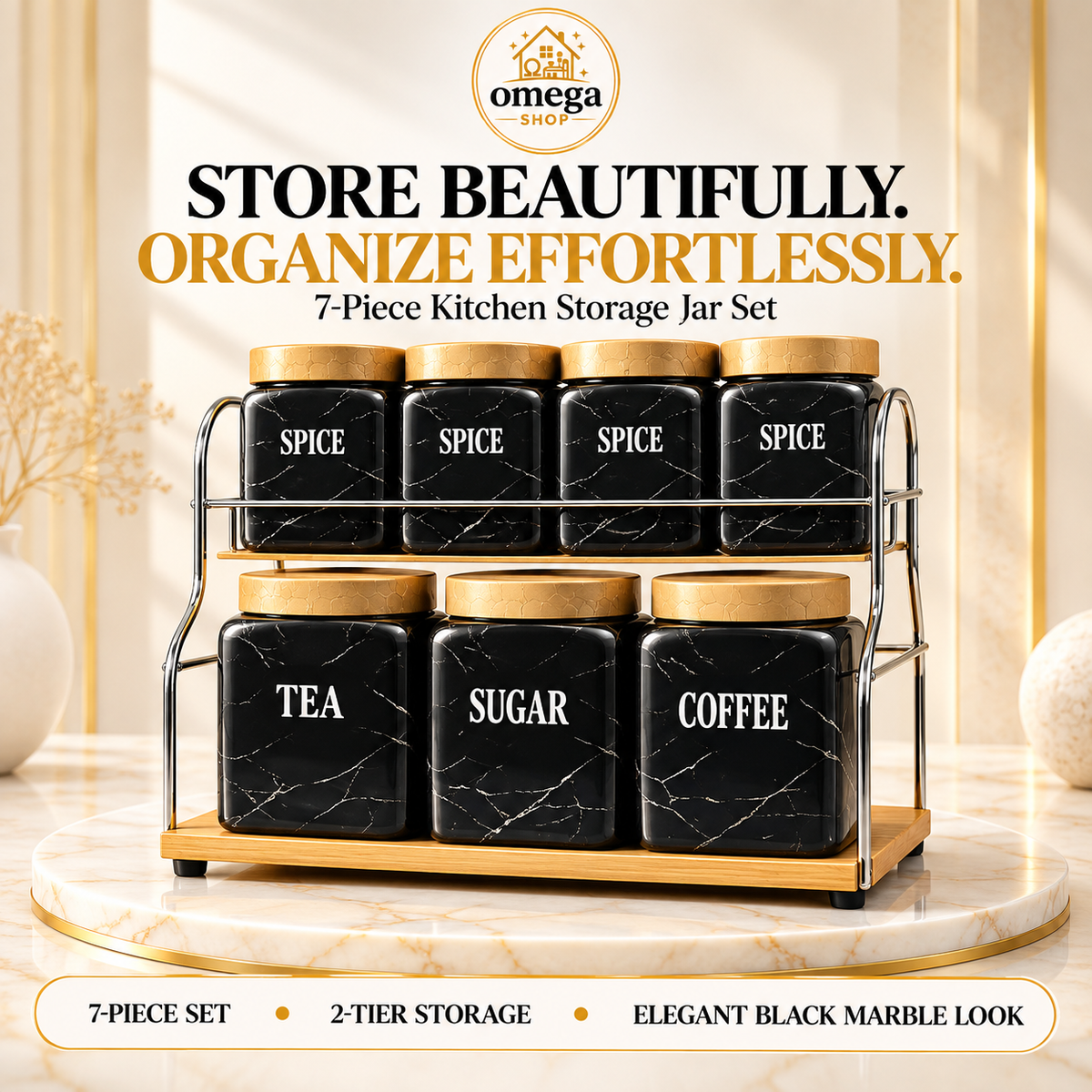 7-piece-black-marble-kitchen-storage-jar-set-