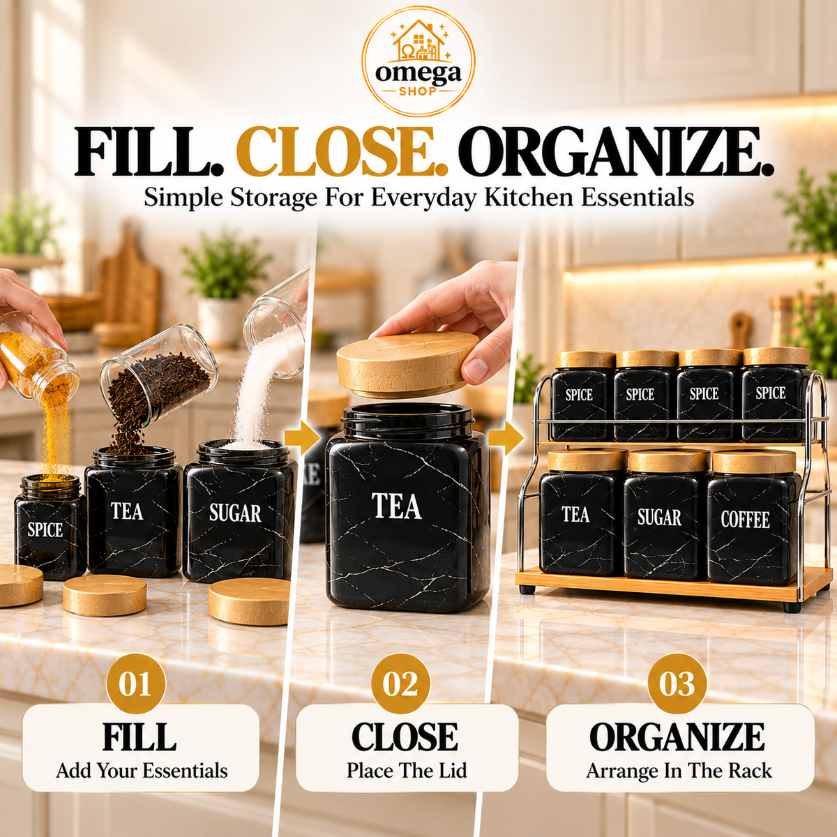 7-piece-black-marble-kitchen-storage-jar-set-