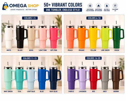 Stainless Steel Tumblers with Handle