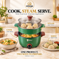 Portable Multifunctional Electric Cooking Pot | Non-Stick Mini Cooker |