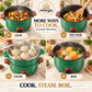 Portable Multifunctional Electric Cooking Pot | Non-Stick Mini Cooker |