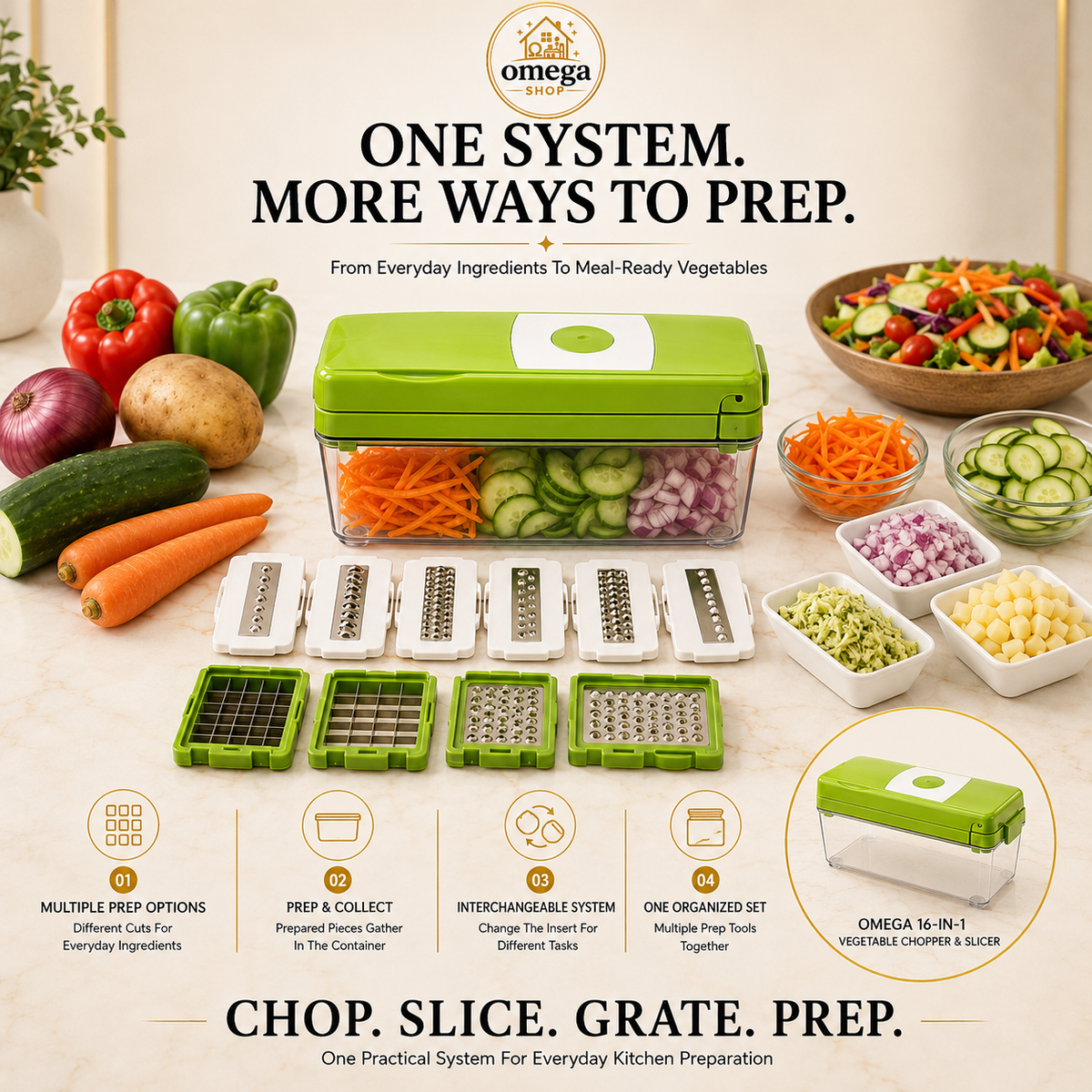 Nicer Dicer Plus Chopping & Slicing Set