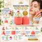 Omega Ice Roller for Face – Reusable Silicone Facial Ice Mold for Skin Cooling, Puffiness & Glow