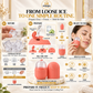 Omega Ice Roller for Face – Reusable Silicone Facial Ice Mold for Skin Cooling, Puffiness & Glow