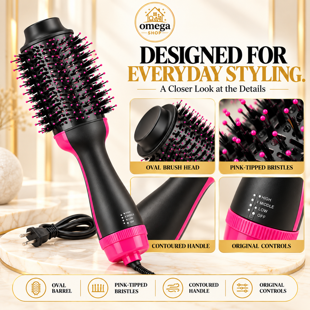 One-step-hair-dryer-styler-brush