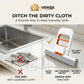 Omega Mini Foldable Self-Squeeze Sponge Mop for Kitchen & Bathroom