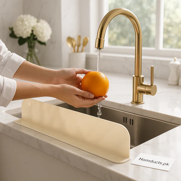 Luxury Suction Sink Water Blocking Plate