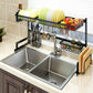 Dish & Utensils Drying Rack Over Sink