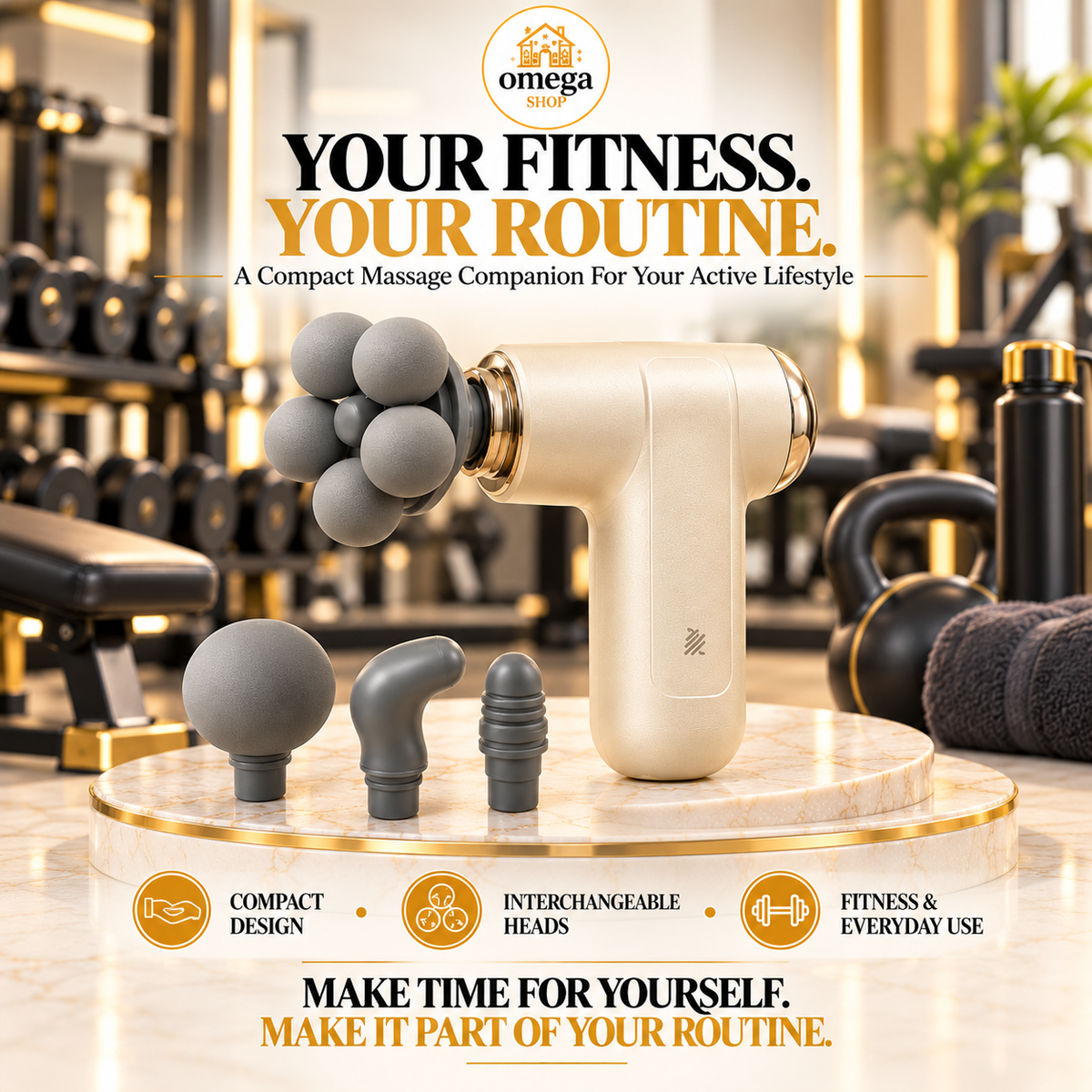 9 in 1 massage gun