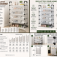 A 4-panel infographic collage showcasing a multi-layer shoe cabinet. The top-left panel shows the cabinet in a home setting with various shoes stored in its compartments, accompanied by feature callouts.