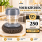 Refillable Soap-Dispensing Steel Wool Scrubber