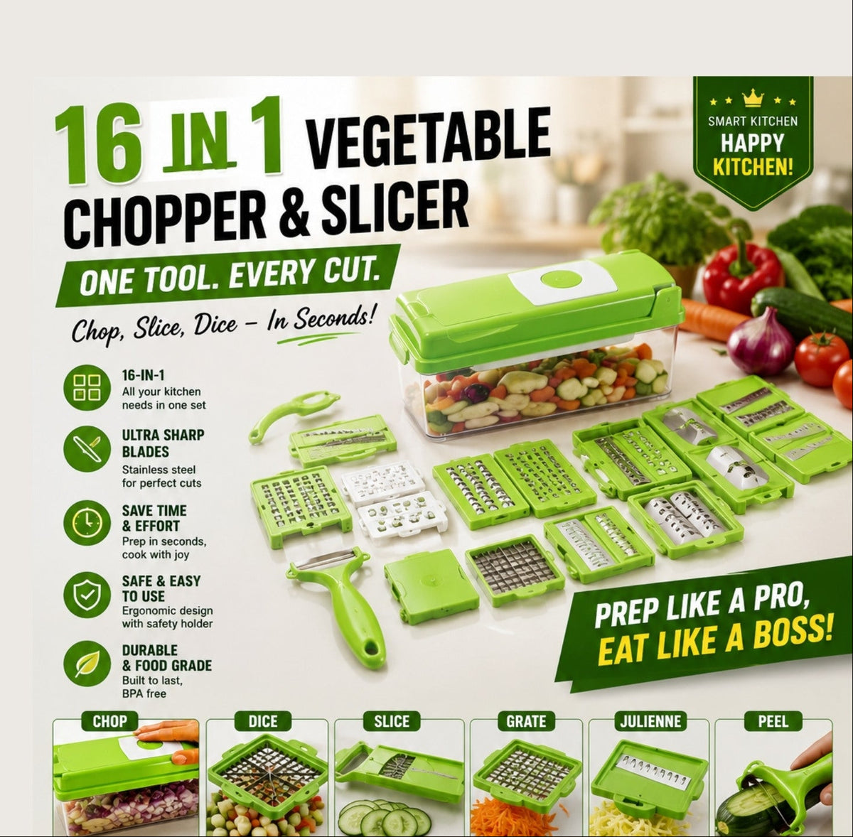 Nicer Dicer Plus Chopping & Slicing Set