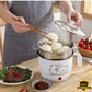 (Free Delivery) Portable Multifunctional Non-Stick Electric Pot