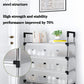 3-Layer Sturdy Shoe Rack with Transparent Dust-Proof Cover
