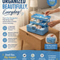Blue 3-Tier Multipurpose Storage Box for Medication