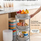3-Tier Rotating Kitchen Storage Cart – Fruit & Vegetable Storage Rack