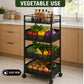 4-Tier ROMLN Storage Organizer with Rotatable Mesh Baskets