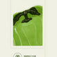 Green Capsicum-Shaped Ceramic Serving Plate
