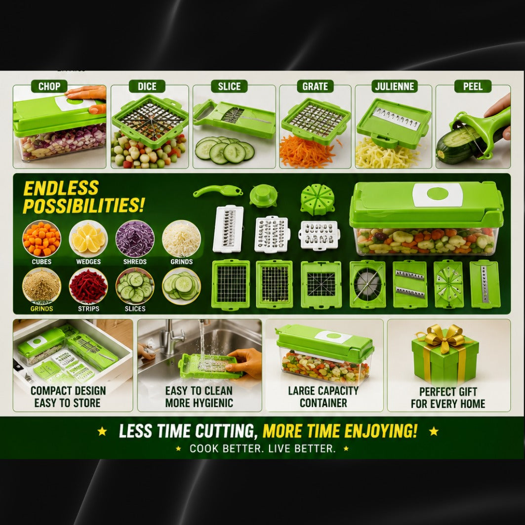 Nicer Dicer Plus Chopping & Slicing Set