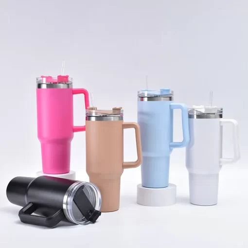 Stainless Steel Tumblers with Handle