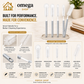 Omega Extendable Bottle Cleaning Brush – Long Handle Brush for Water Bottles, Baby Bottles & Thermos