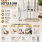 Omega Extendable Bottle Cleaning Brush – Long Handle Brush for Water Bottles, Baby Bottles & Thermos