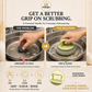 Omega 2-in-1 Dish Scrub Brush | Non-Stick Safe Cleaning Brush