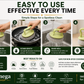 Omega kitchen cleaning brush protecting hands from dirty dishwater
