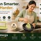 Non-stick safe Omega dish scrub brush for pots and pans